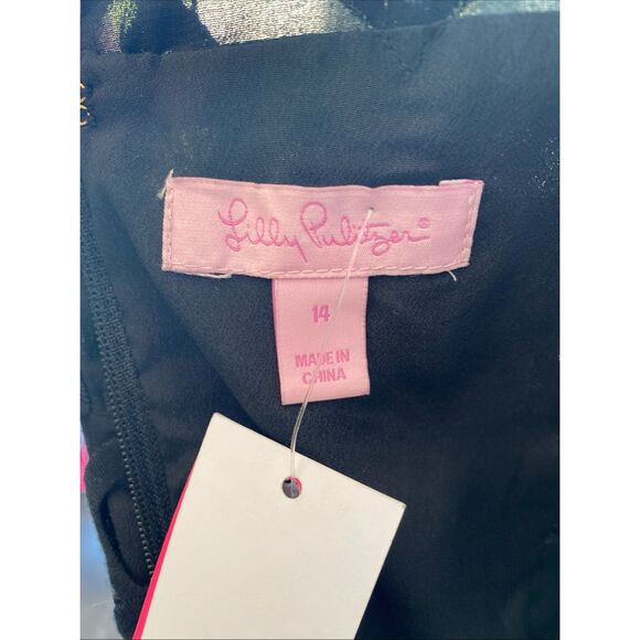 LILLY PULITZER FULTON DAISY EYELET LACE SZ 14 GORGEOUS!! - Picture 11 of 13